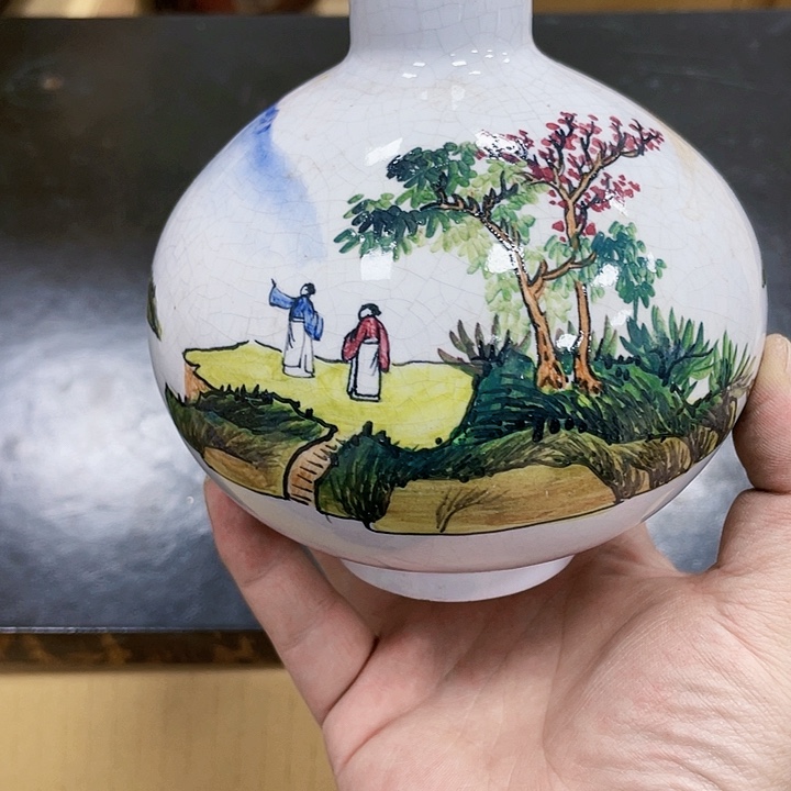 瓷片瓷制作工艺品摆件