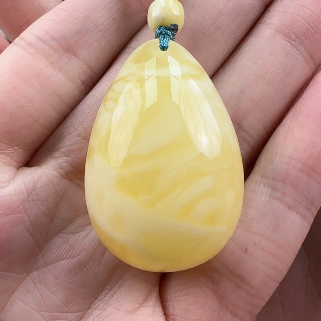 琥珀裸石未镶嵌蜜蜡