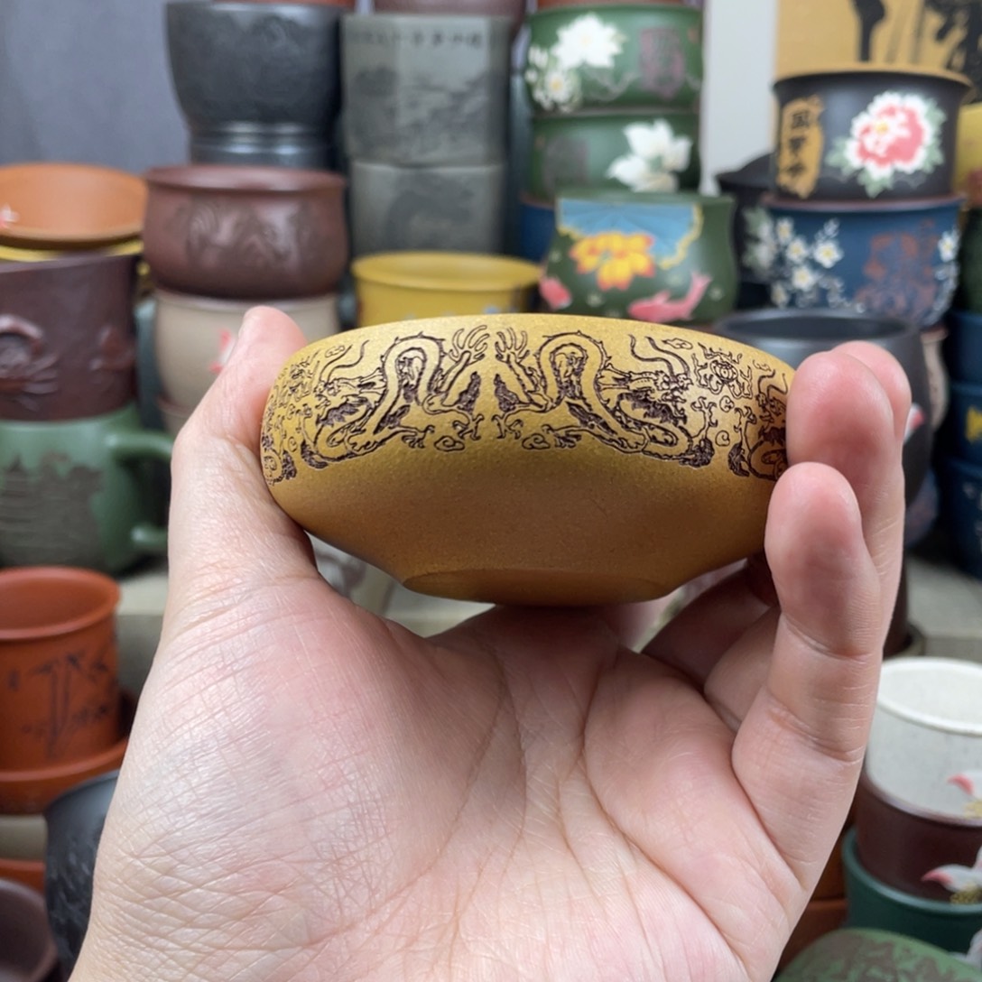 紫砂茶杯紫砂茶杯