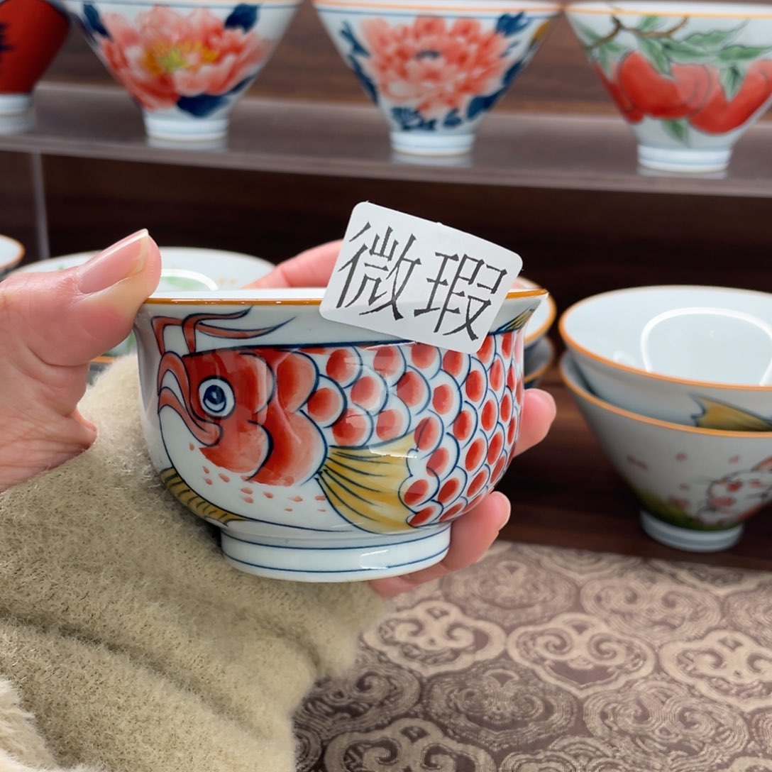 有瑕釉下彩纯手绘