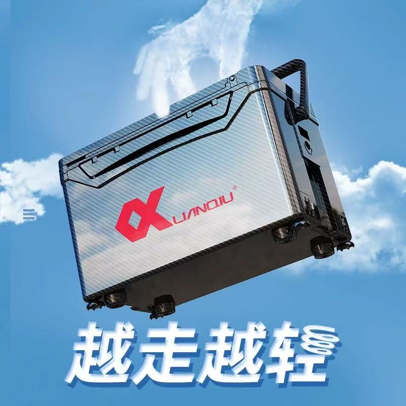 连球碳纤维碳素超轻多功能垂钓台钓箱轻便户外钓鱼用具