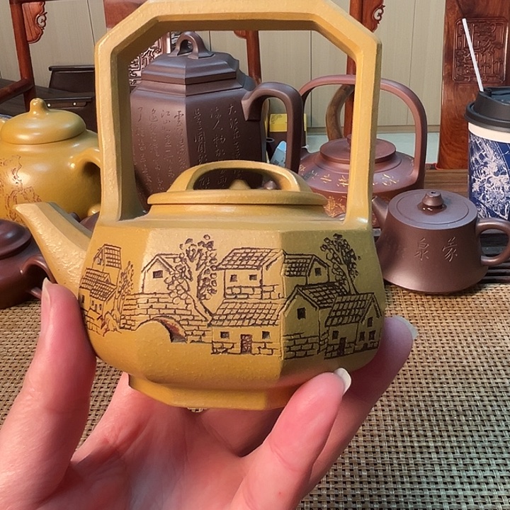 紫砂茶壶宜兴紫砂壶11
