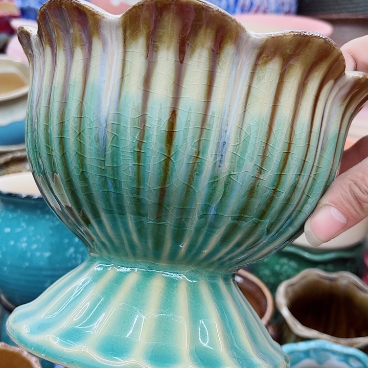 多肉绿植陶瓷花盆