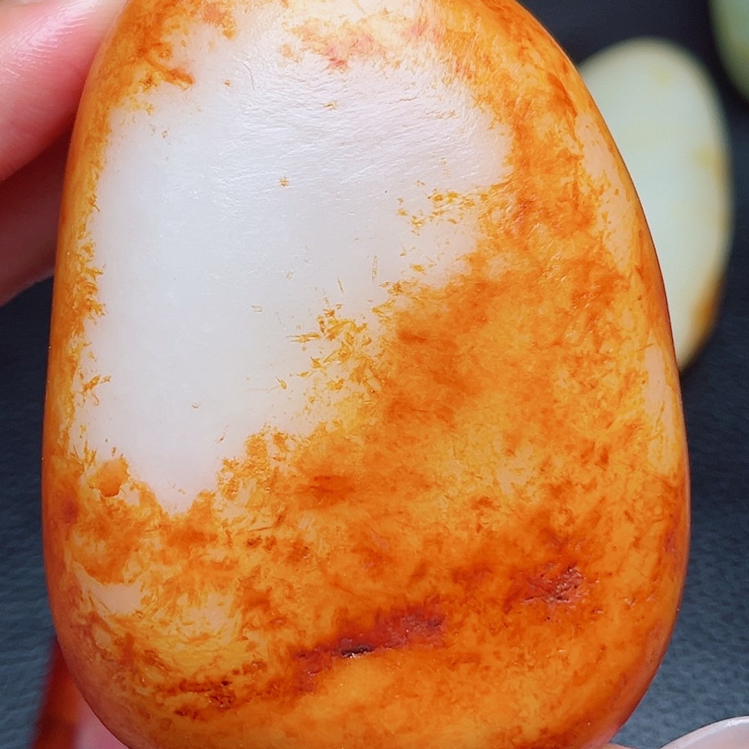 和田玉未镶嵌挂件D****周