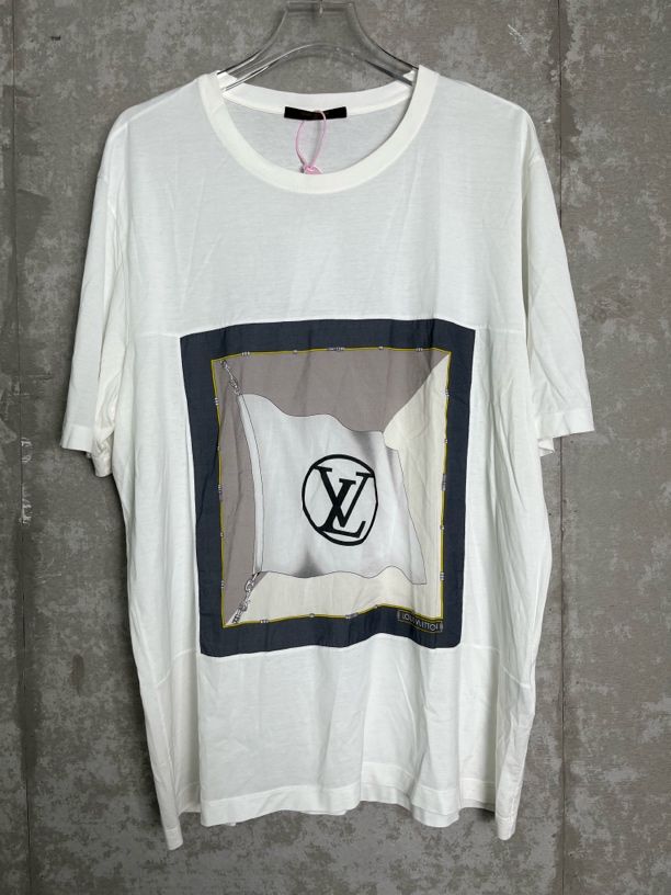 未使用 LouisVuitton/路易威登 5L*1/烟花彩旗美洲杯短袖/11282