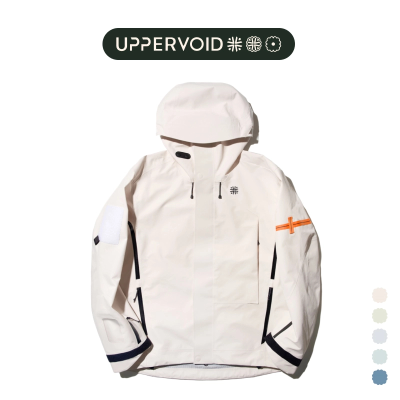 UPPERVOID二普纬度户外机能运动冲锋衣防风防水男女外套秋冬2C121