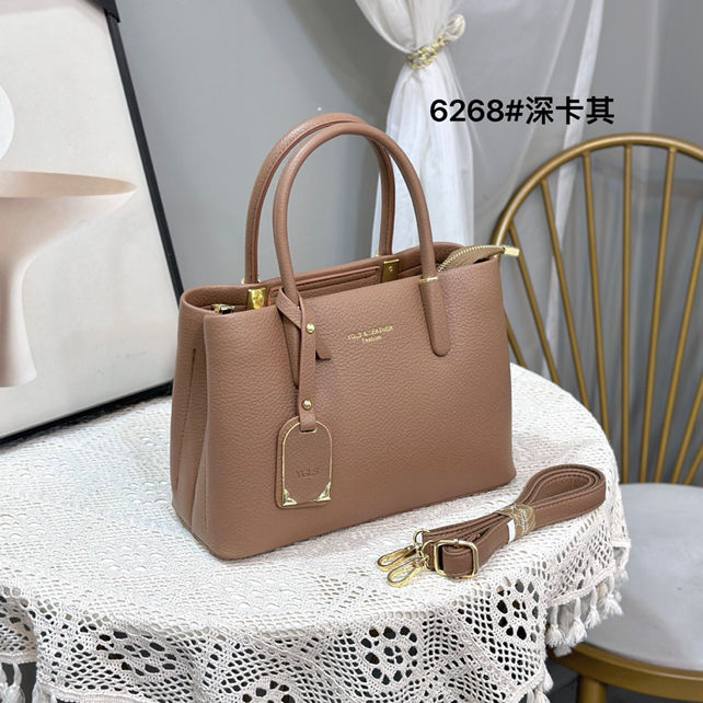 新款大容量女包时尚简约高级感通勤百搭单肩手提包包妈妈包6268