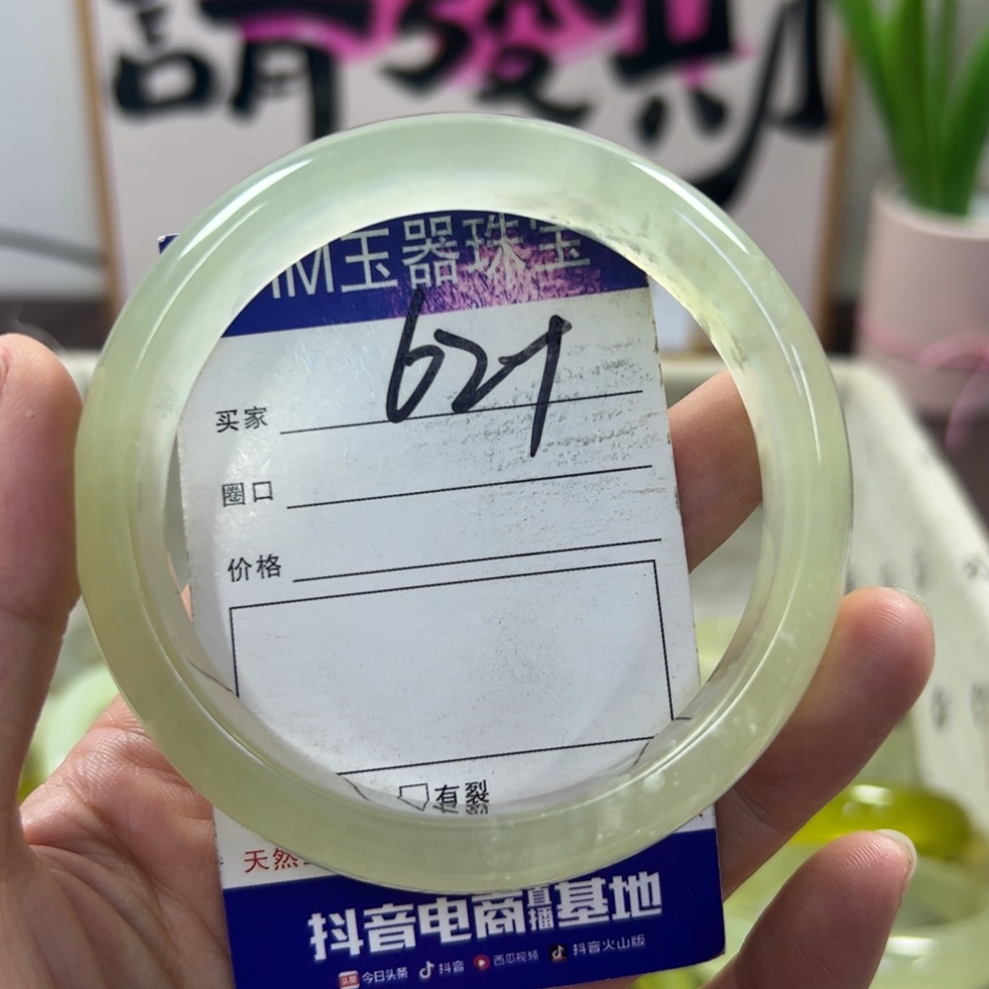 蛇纹石玉手镯未镶嵌757