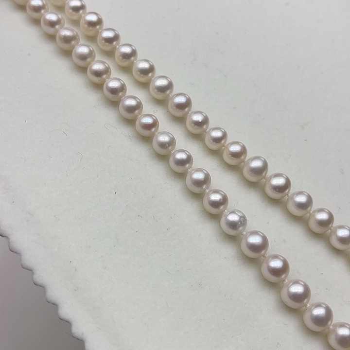 淡水珍珠颈饰银S925镶嵌➕6.7