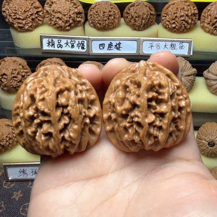 把件文玩核桃状元冠41