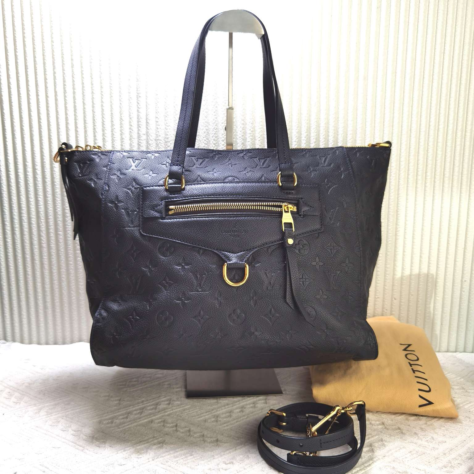 95新 LouisVuitton/路易威登 lv路易威登Bastille手提包单肩包