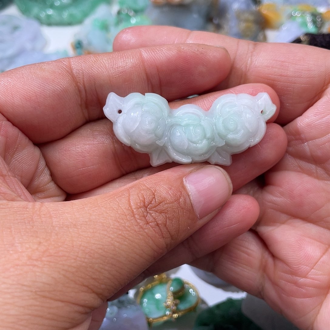 未镶嵌定制翡翠翡玉缘翡翠