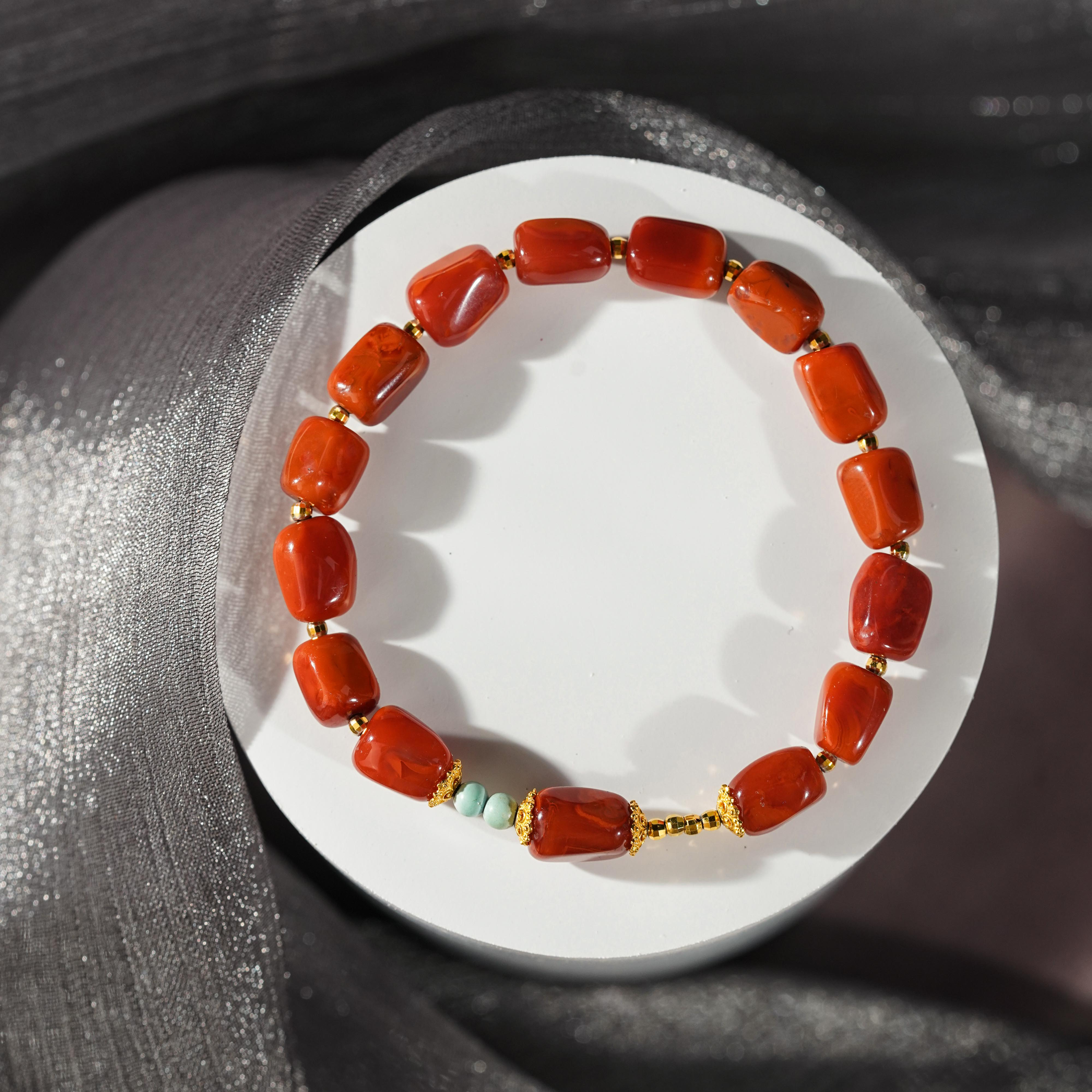 【好事發生】南红手串925（天然珠宝多样性发其一）