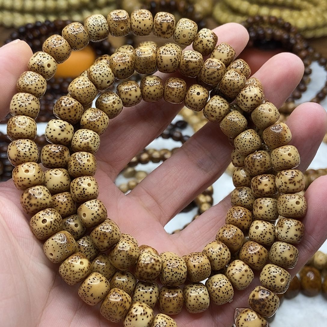 手串星月菩提天然陈子虎皮8-9