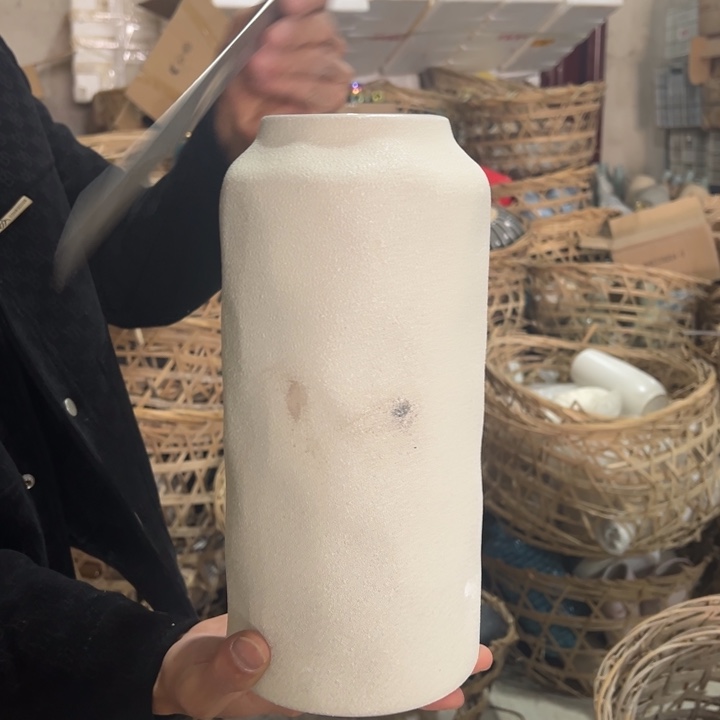 摆件高度30厘米口径8厘米微瑕捡漏串色