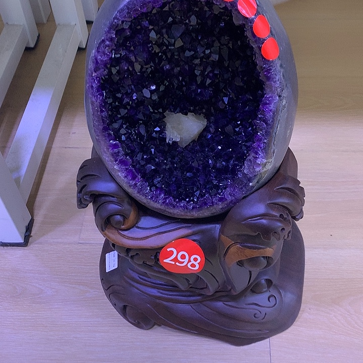 小***儿紫晶大型摆件（非配饰）未镶嵌晶