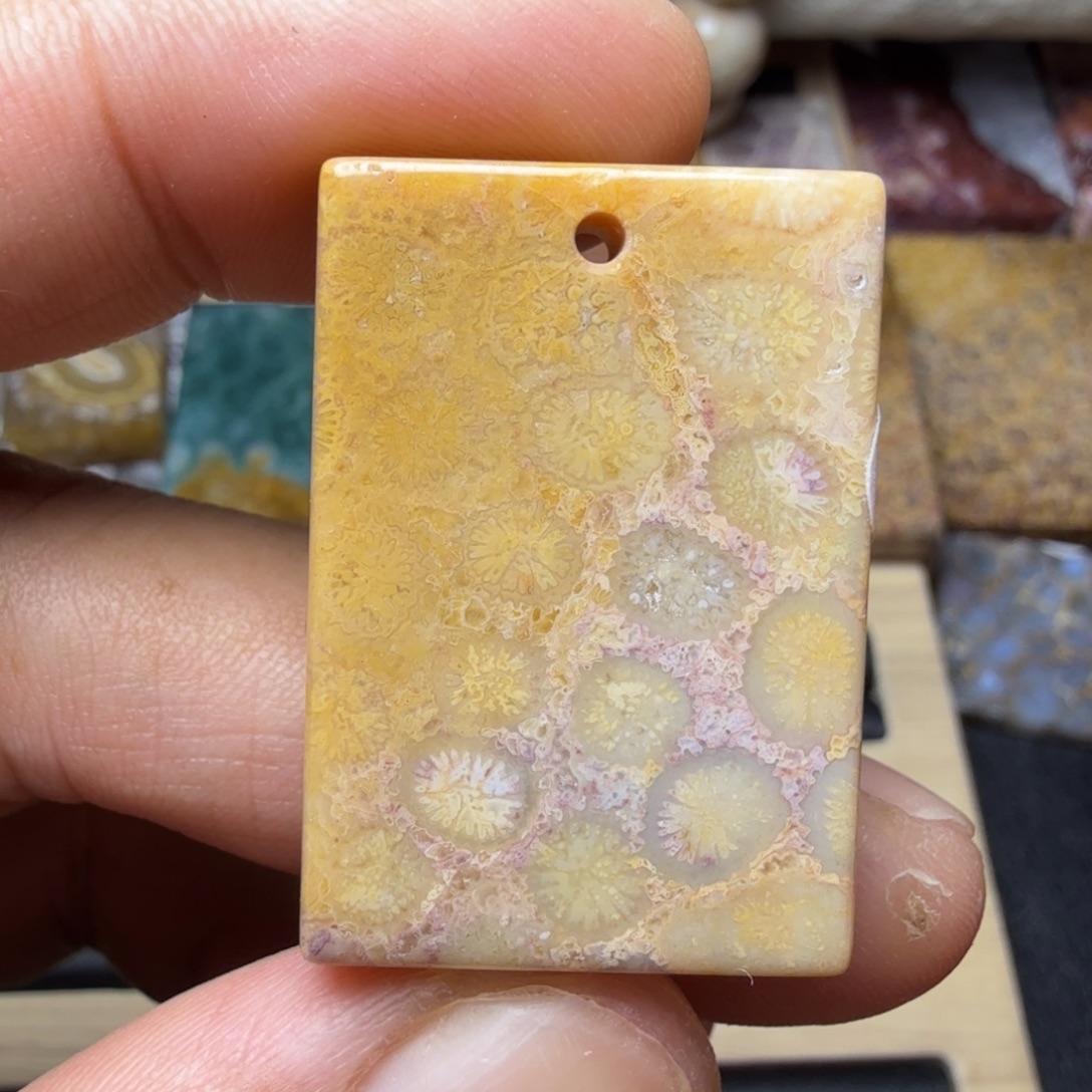 硅化玉未镶嵌纯天然色有机玉石保真色无珠无绳不退换