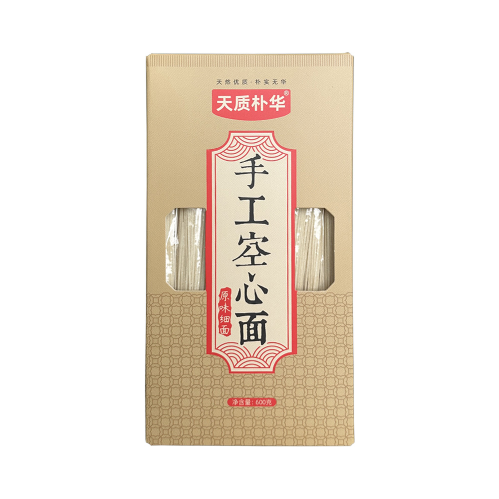 【天质朴华】手工空心面600g/盒