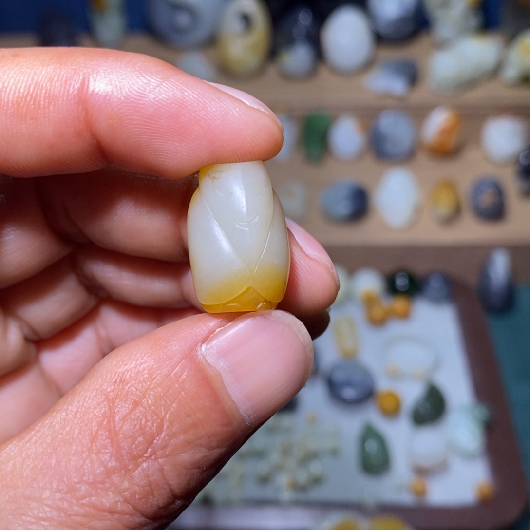 和田玉吊坠(不含链)未镶嵌