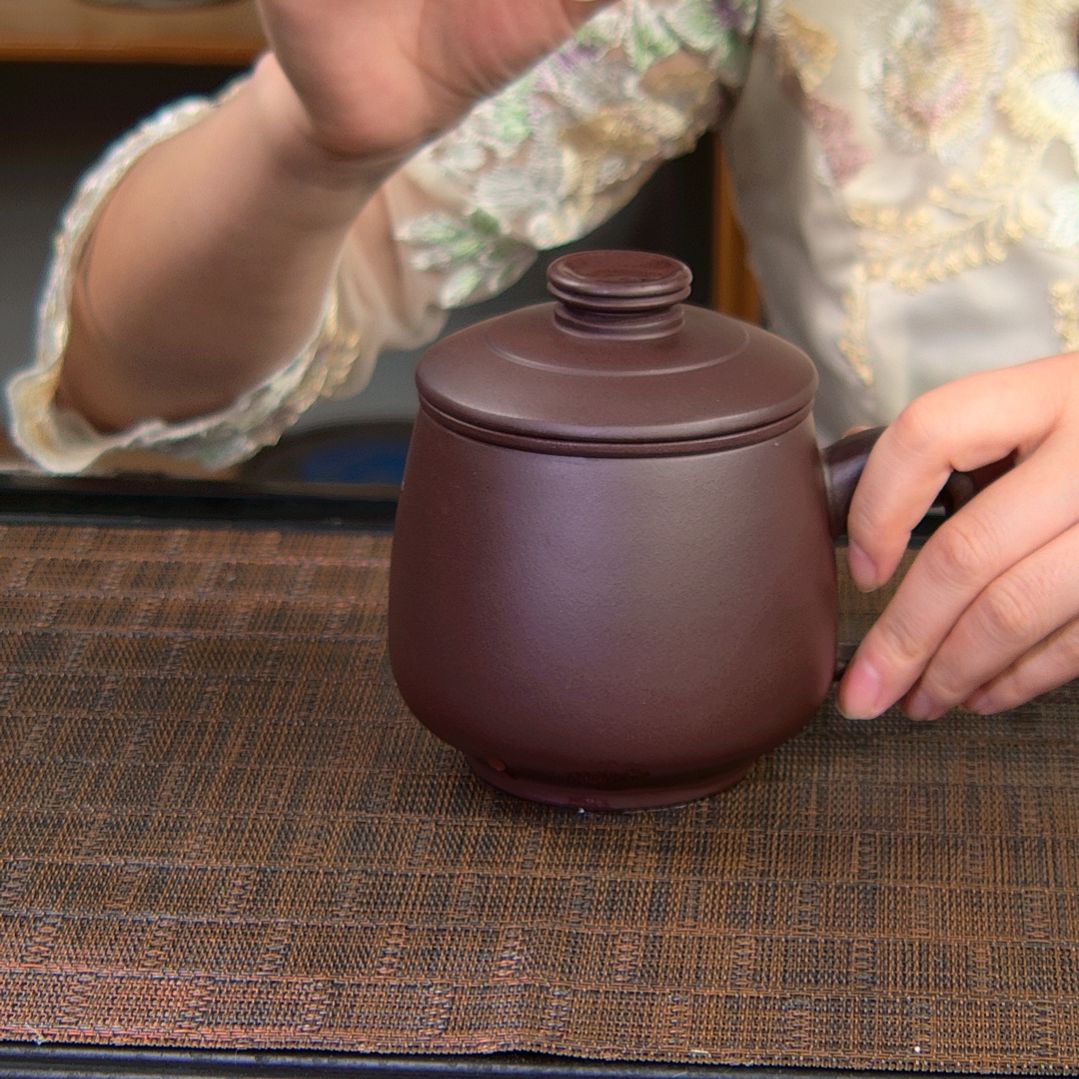 茶杯紫砂高货放漏