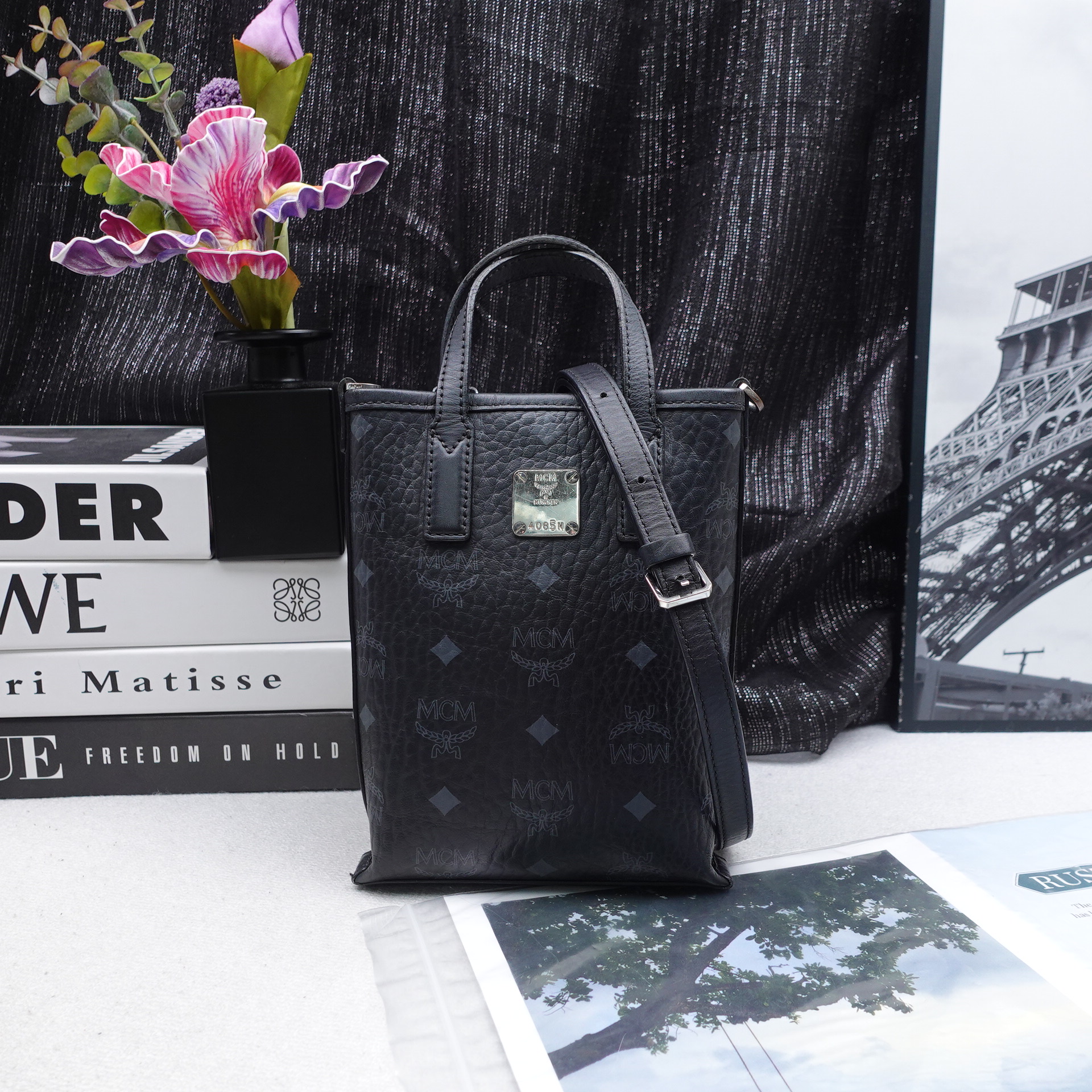 95新 MCM 单肩包/T10257882