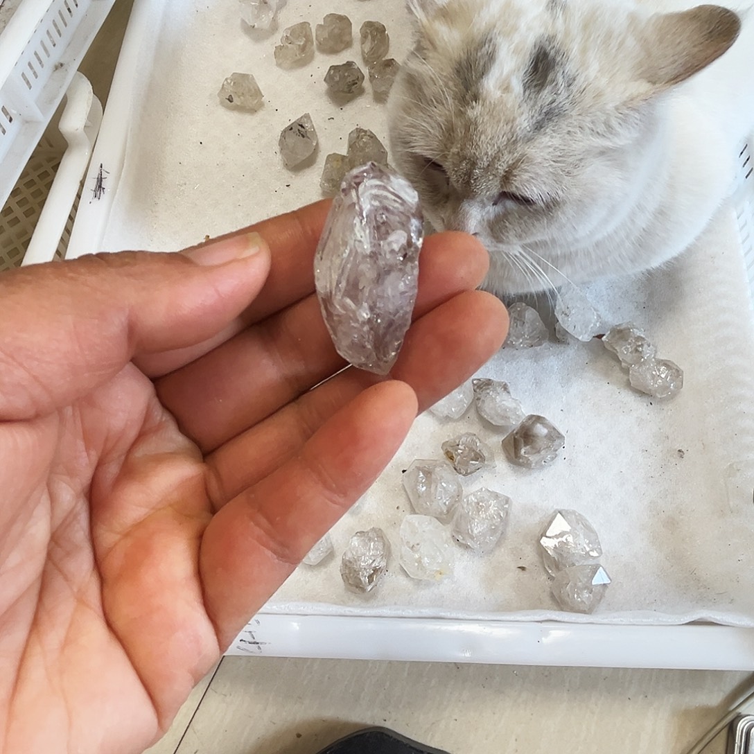 芥***子珠宝半成品水晶未镶嵌