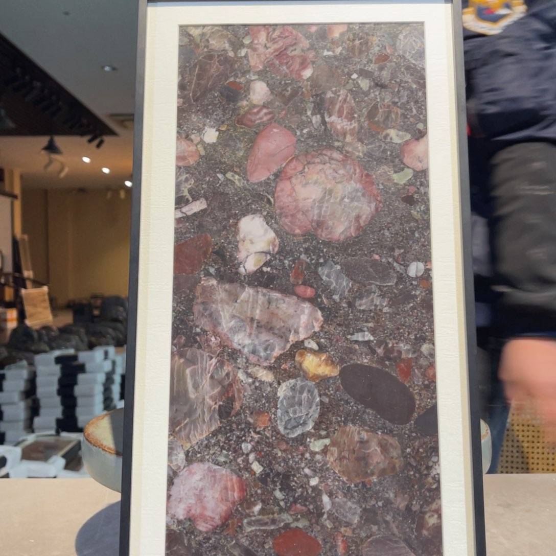 彩石24/46 三峡清江画面石