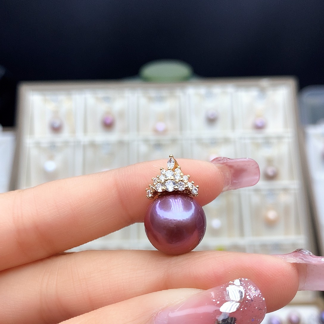 淡水珍珠颈饰合金