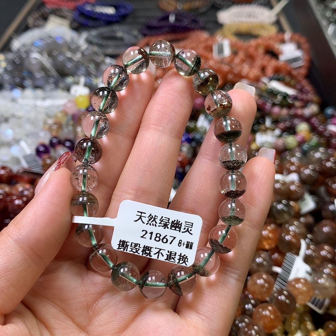 水晶手链未镶嵌，