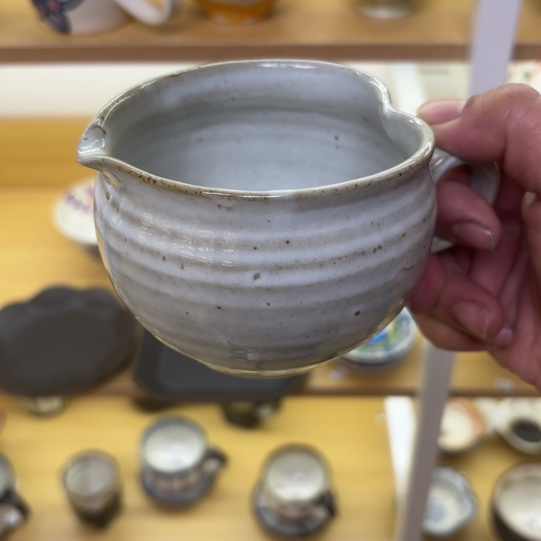 陶吉田丰一 心形杯