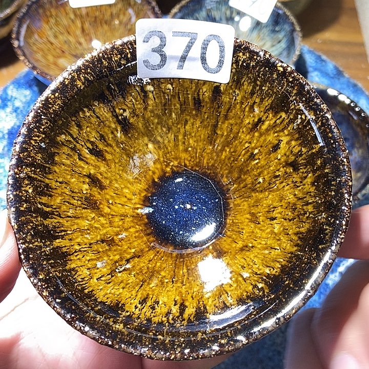 茶盏龙窑柴烧柴烧落灰