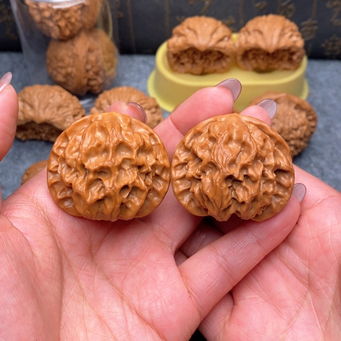 文玩核桃把件龙麟43