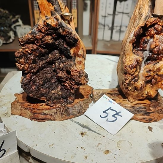 依****松木55北沉香琥珀木天然造型山水摆件