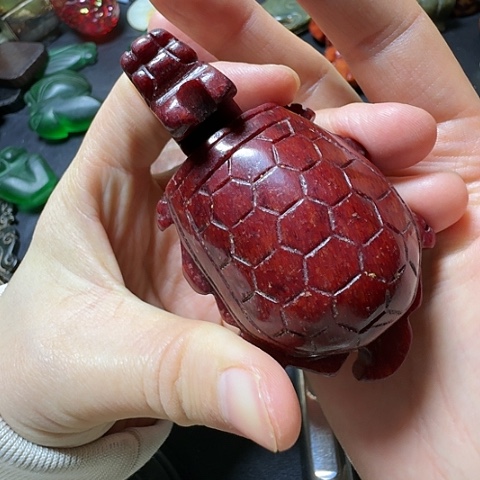 紫金钵盂菩提吊坠