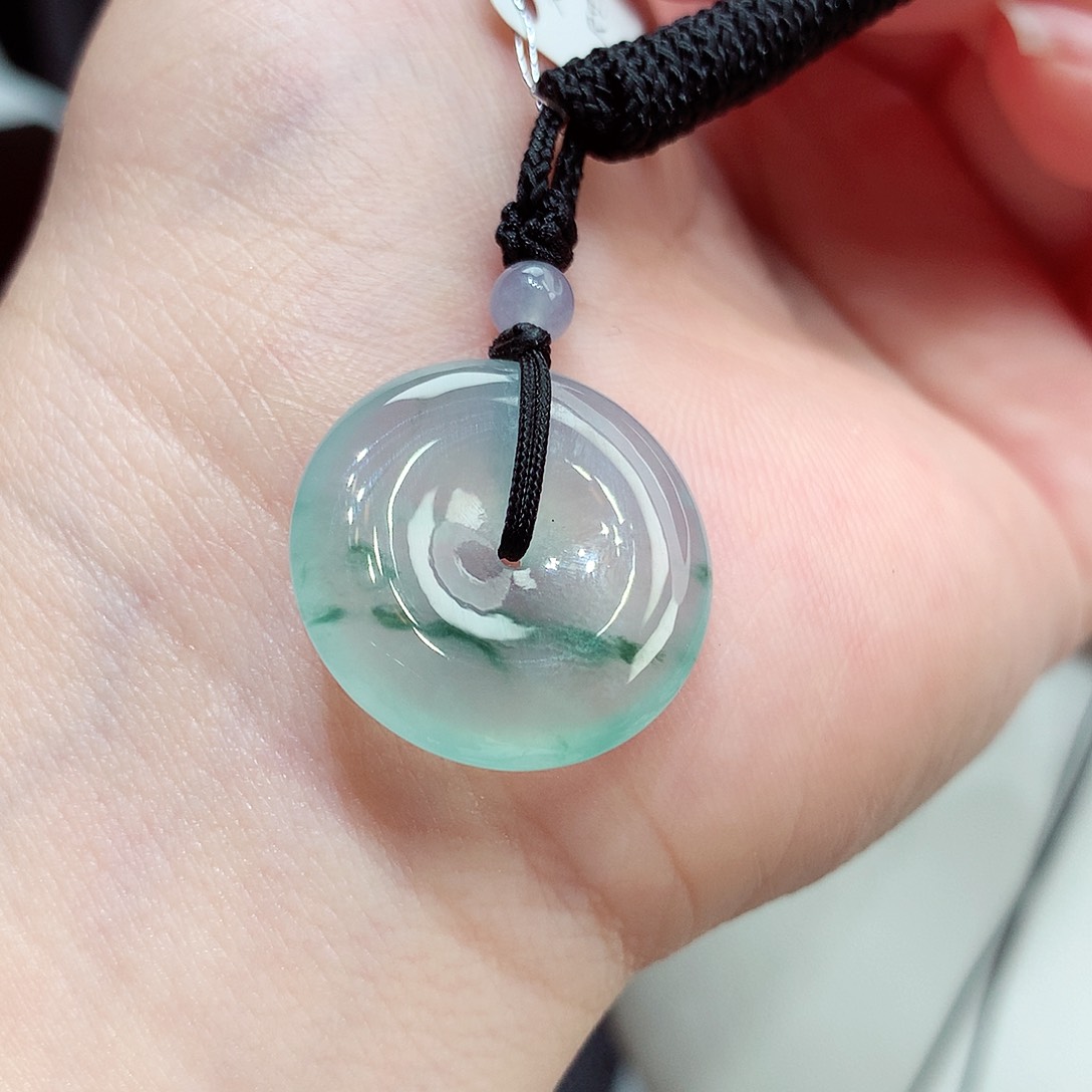 颈饰未镶嵌翡翠翡翠25，20.8/4.3