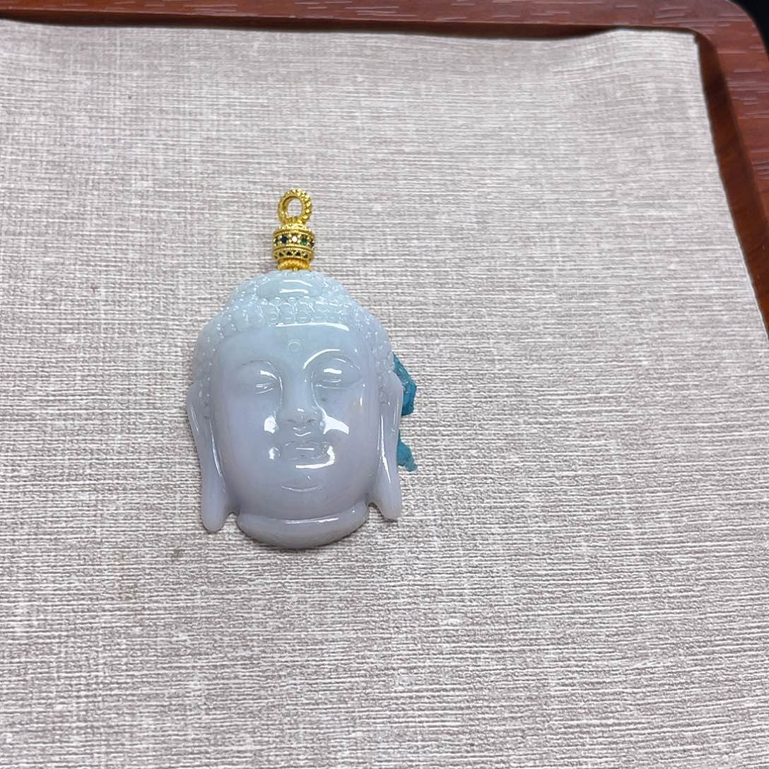 翡翠未镶嵌颈饰吊坠