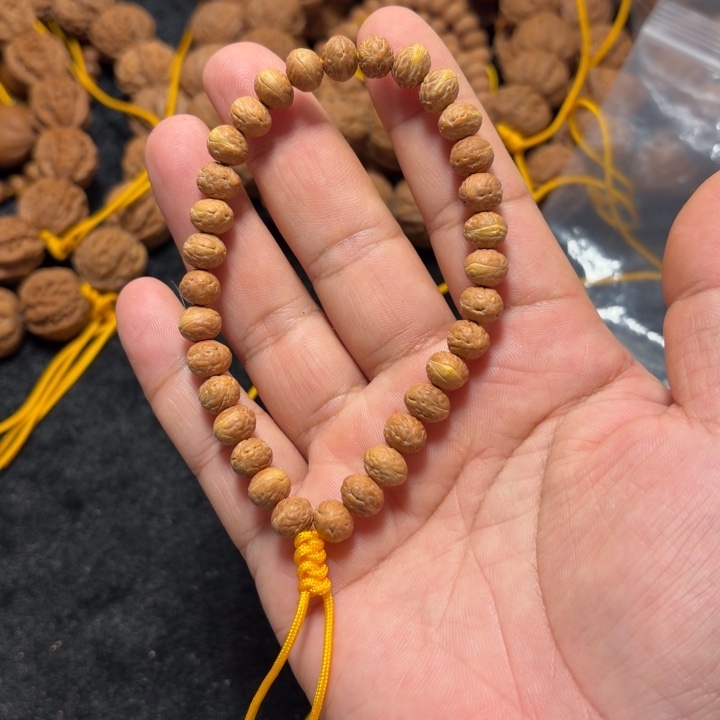 手串文玩核桃树王酸枣核手持28+4