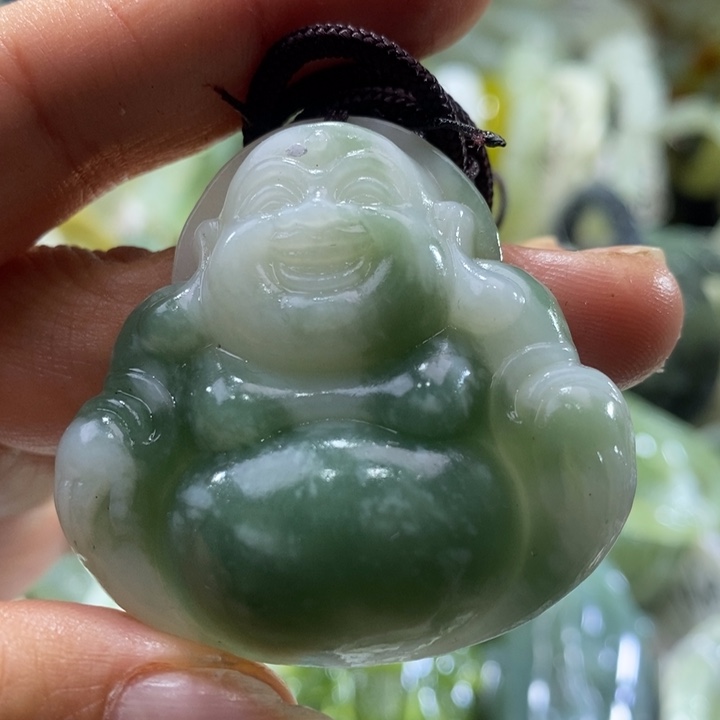 岫玉未镶嵌岫玉吊坠