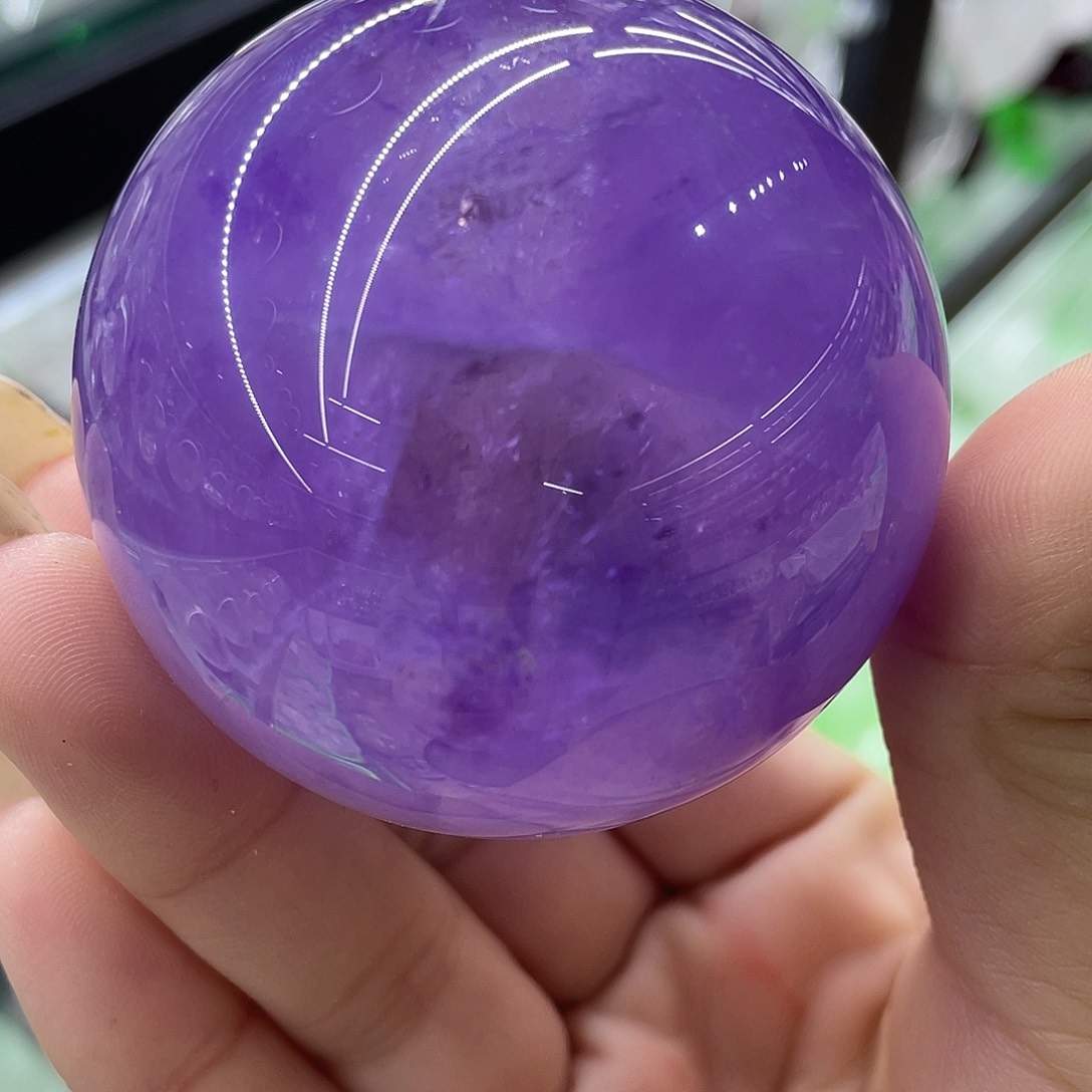 水晶水晶球摆件未镶嵌