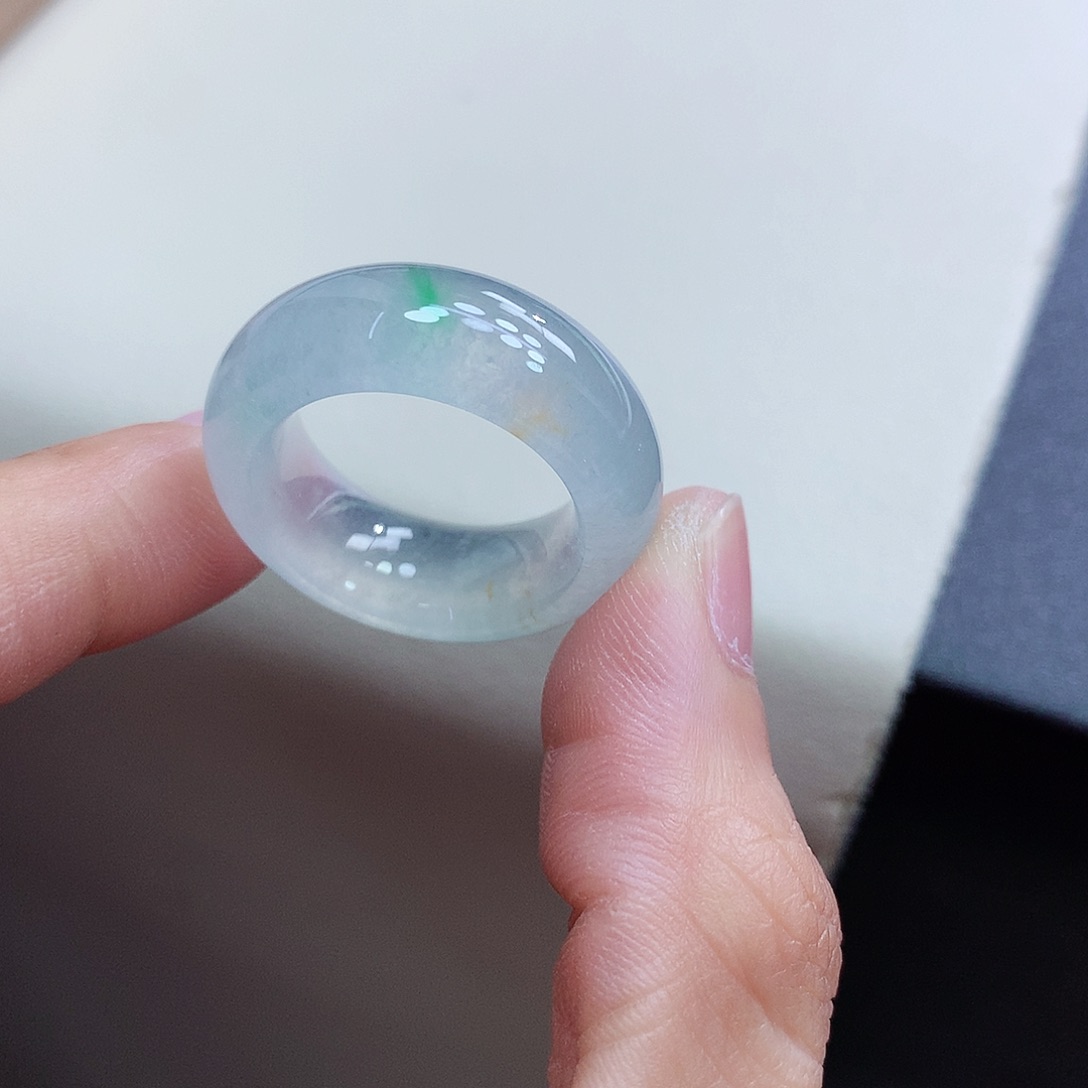 未镶嵌戒指翡翠16-17号