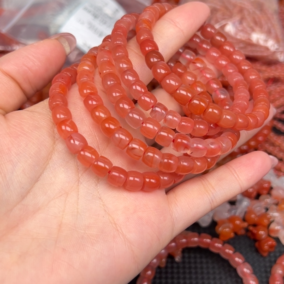 Y***s南红玛瑙未镶嵌手链