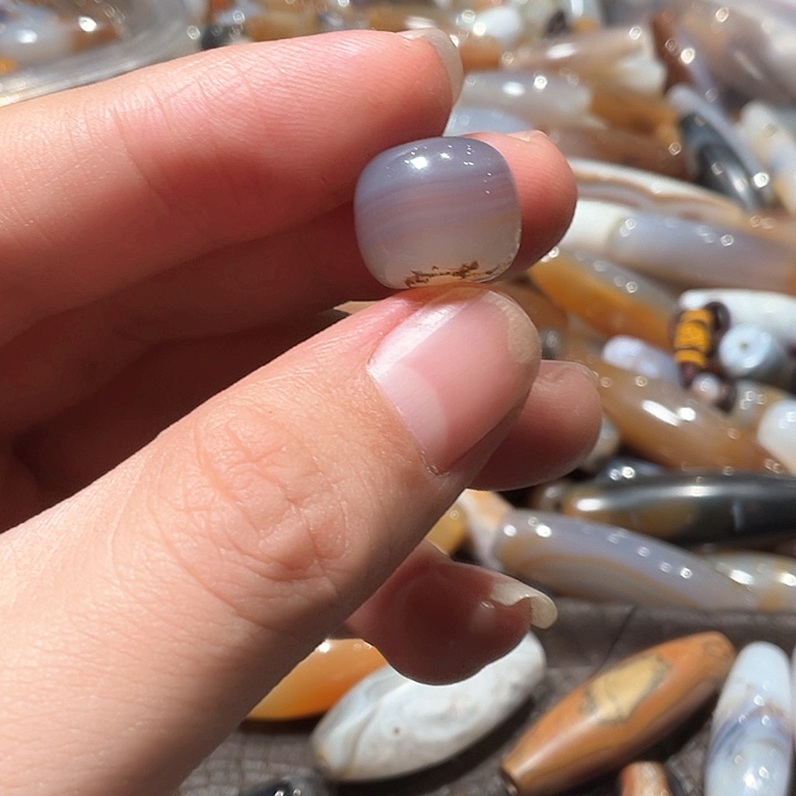 玛瑙/玉髓吊坠(不含链)未镶嵌