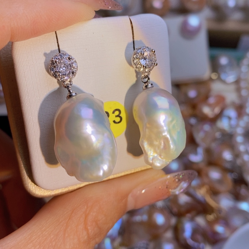 【闪购商品】淡水珍珠天然淡水珍珠合金