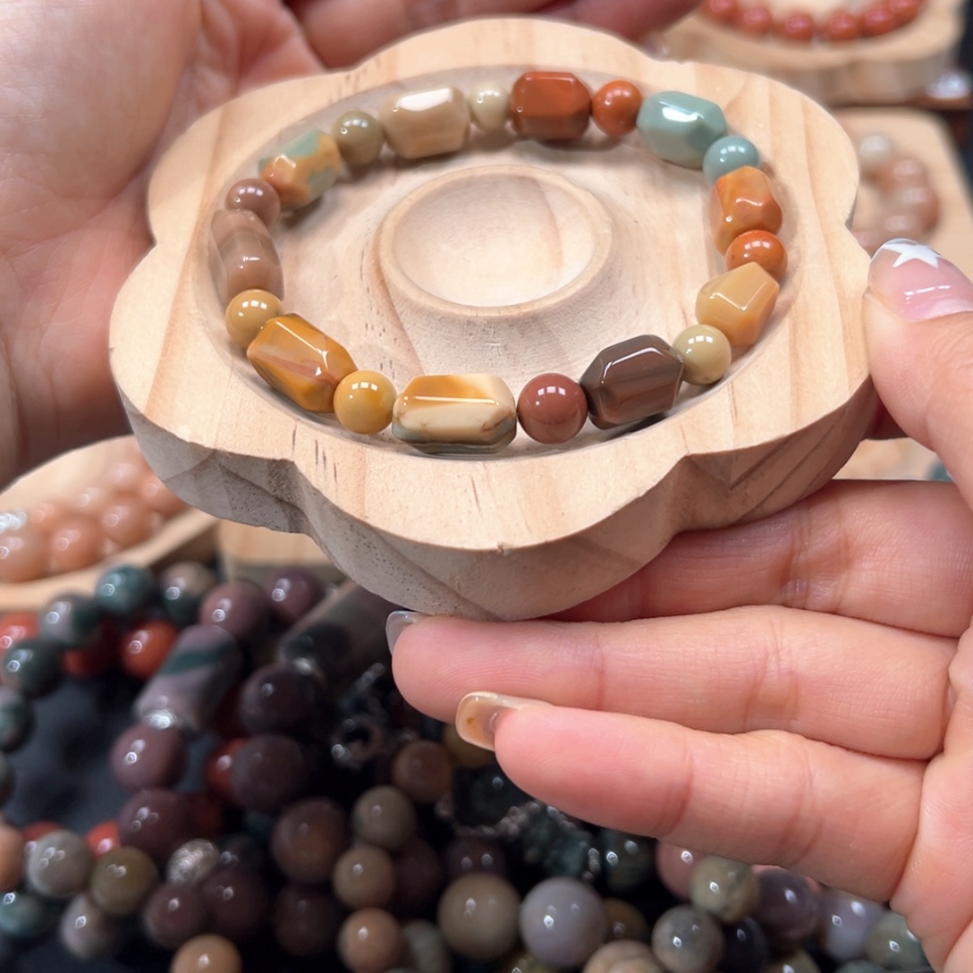 A***瞳未镶嵌手链石英质玉152