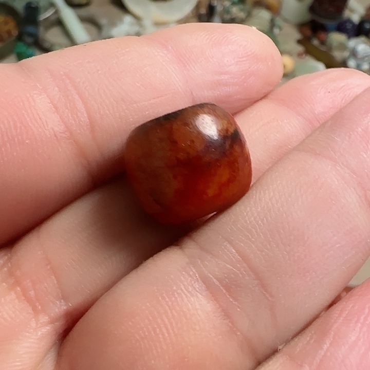 和田玉颈饰未镶嵌冬**冷