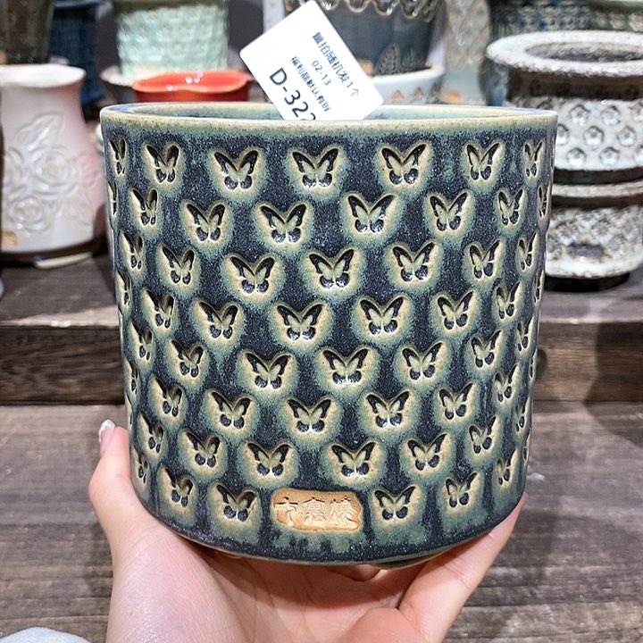 七里烧花盆2–13-322口径10