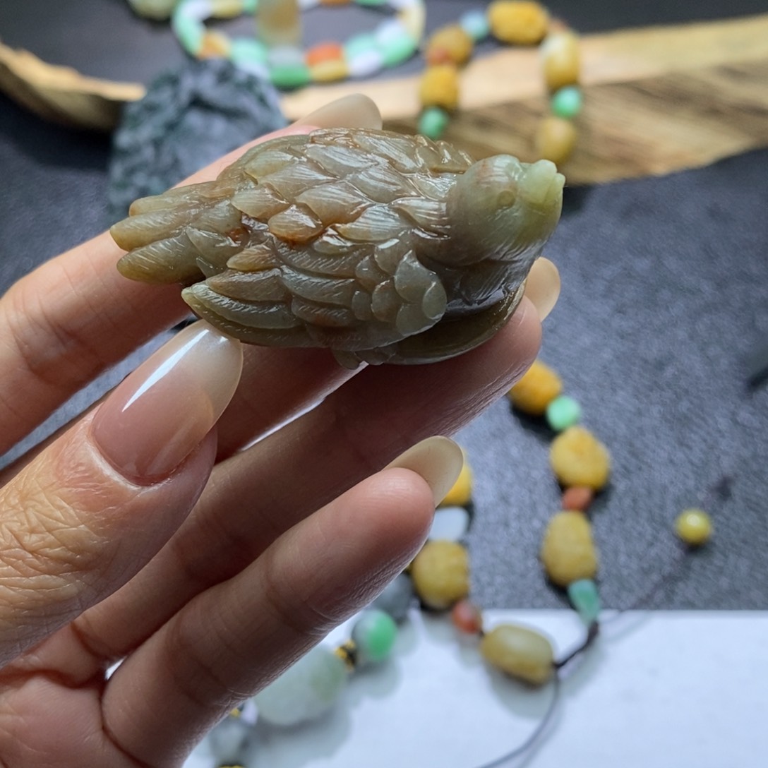 定制翡翠未镶嵌我**了