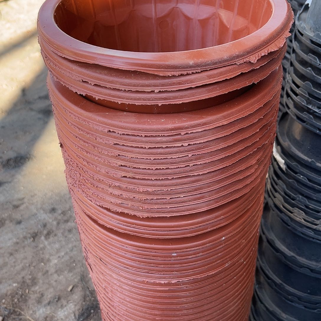旧口径18高14.5红砖盆20个