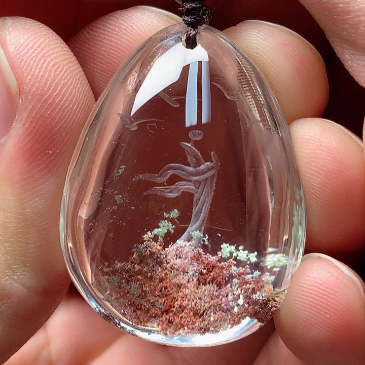 水晶吊坠(不含链)未镶嵌