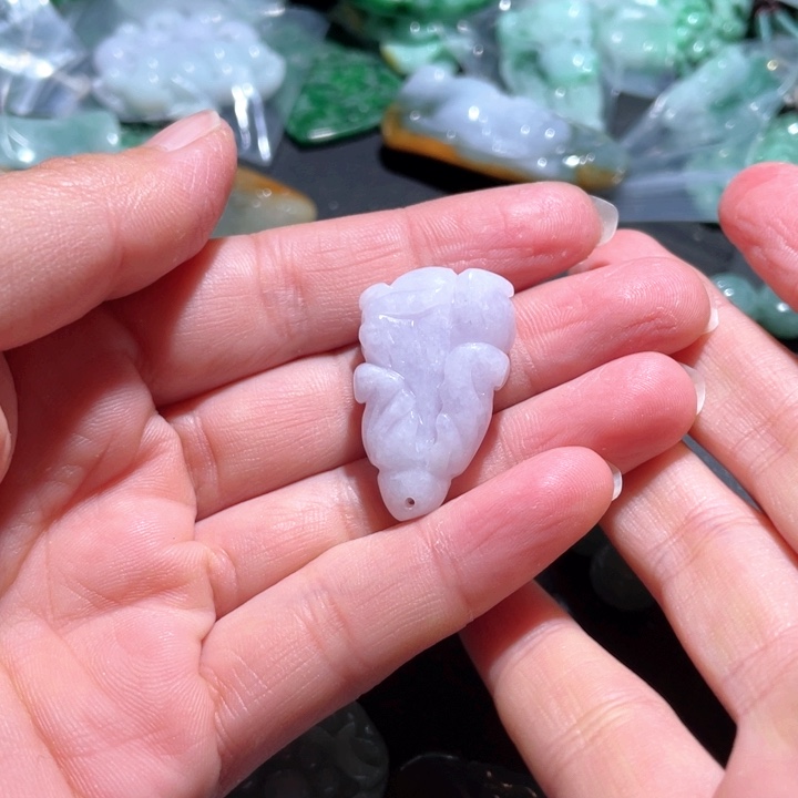 【闪购商品】翡翠颈饰未镶嵌天然翡翠